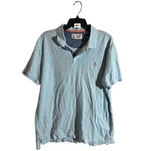 Original Penguin Men's Short Sleeve Classic Fit Polo Shirt Size XL Ligh Blue